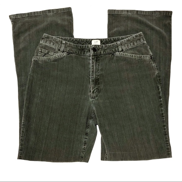 J. Jill Pants - J. Jill Sage Green Corduroy Bootcut Pants